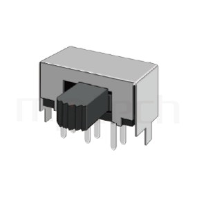 撥動開關Slide Switch,SK-22F12 Series-滑動開關-2P2T,DPDT迴路