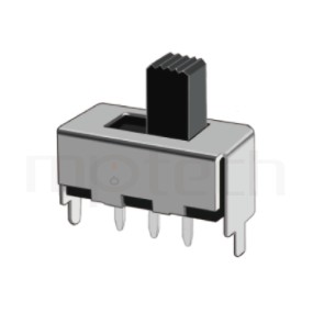 SS-12F45 Series-滑動開關-1P2T,SPDT迴路,直腳滑動開關Slide Switch